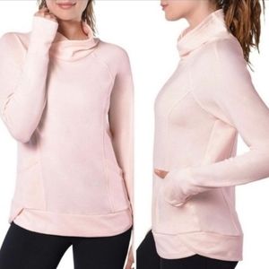 Yogalicious Cross Neck Sweatshirt Size Large